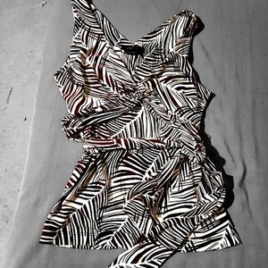 BCBGMaxAzria Wrap Top